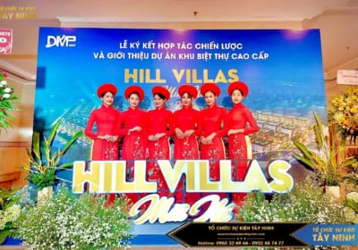 Dịch vụ tổ chức lễ ký kết hợp tác chuyên nghiệp tại Tây Ninh | Lễ ký kết hợp tác chiến lược và giới thiệu dự án Mũi Né Hill Villas